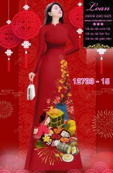 Vải áo dài tết đẹp