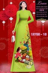 Vải áo dài tết đẹp