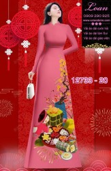 Vải áo dài tết đẹp