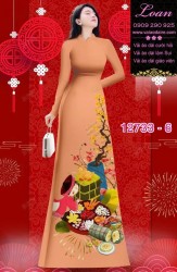 Vải áo dài tết đẹp