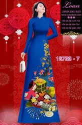 Vải áo dài tết đẹp