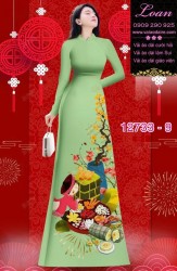 Vải áo dài tết đẹp