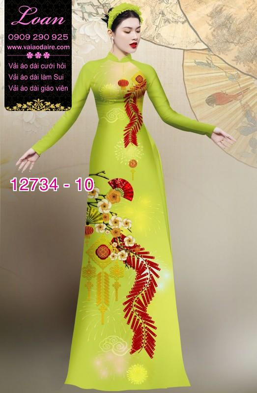 Vải áo dài tết đẹp