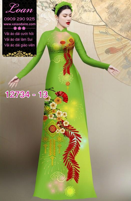 Vải áo dài tết đẹp