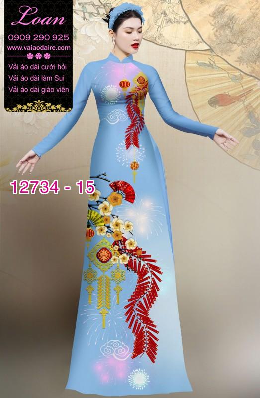 Vải áo dài tết đẹp