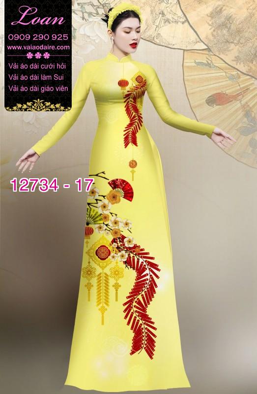 Vải áo dài tết đẹp