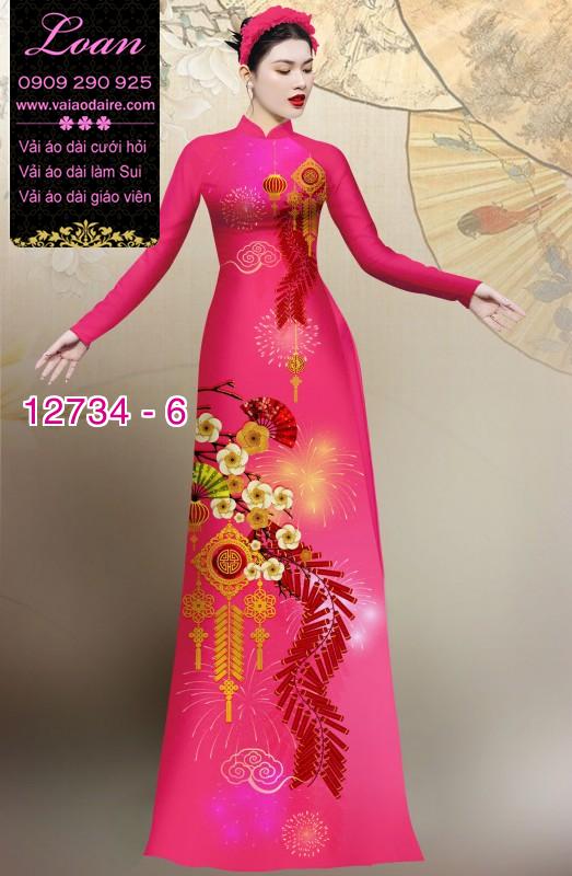 Vải áo dài tết đẹp