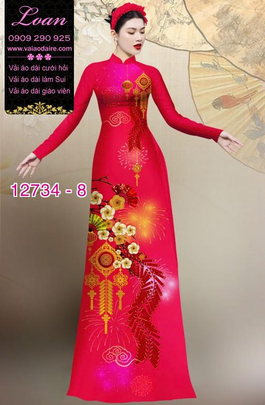 Vải áo dài tết đẹp