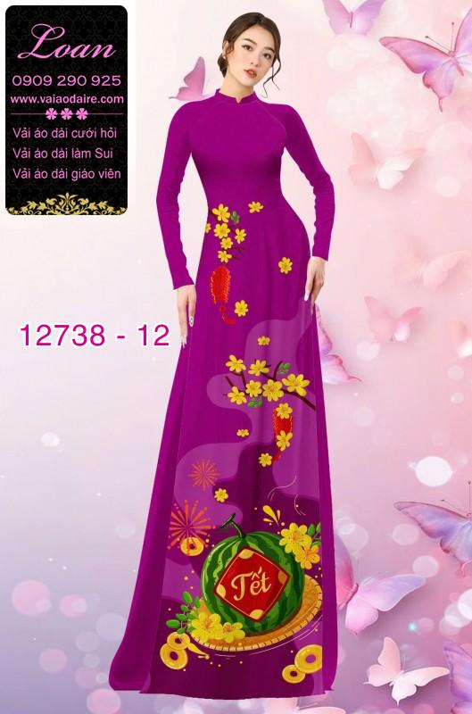 Vải áo dài tết