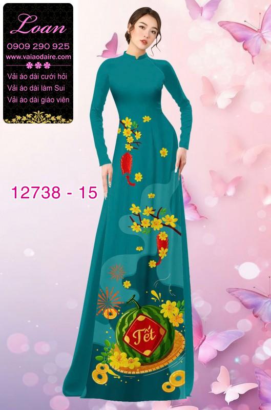 Vải áo dài tết