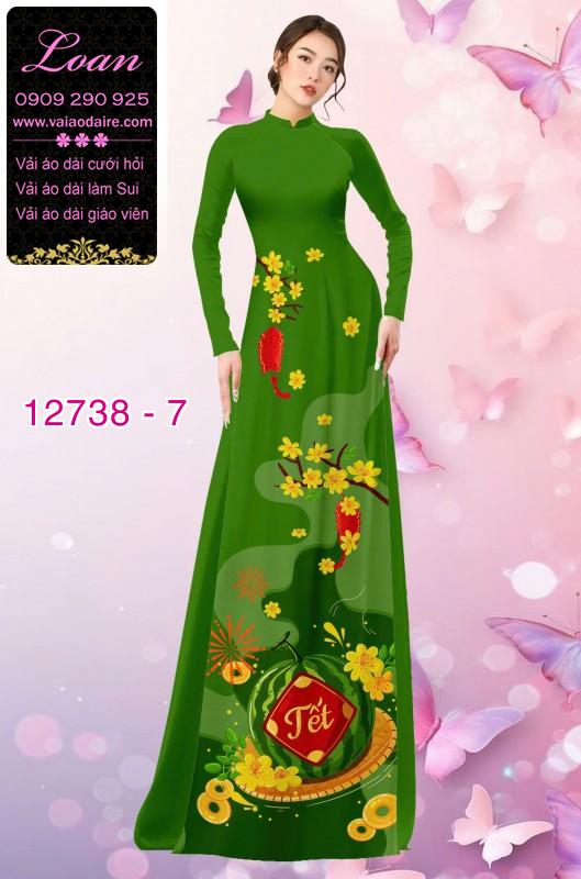 Vải áo dài tết