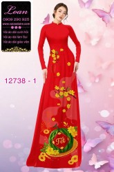 Vải áo dài tết