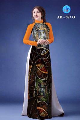 Vải áo dài hoa văn-DT 1274