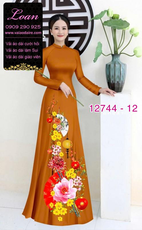 Vải áo dài tết