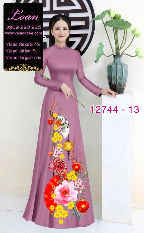 Vải áo dài tết