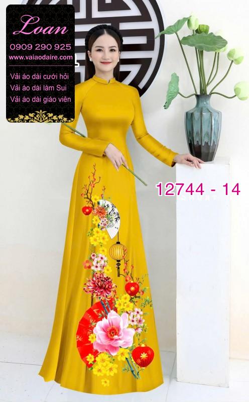 Vải áo dài tết