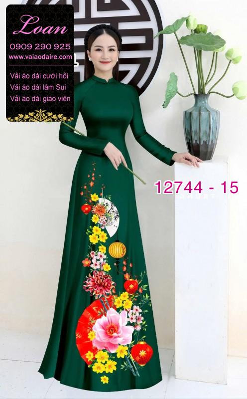 Vải áo dài tết