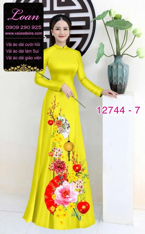 Vải áo dài tết