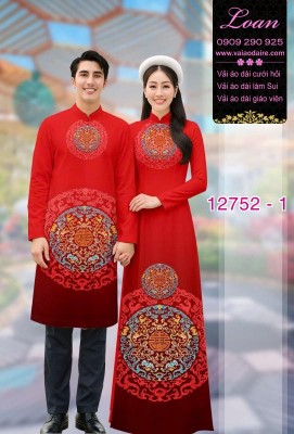 Vải áo dài nam - nữ-DT 12752