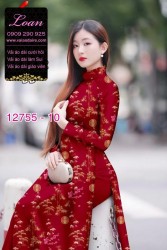 Vải áo dài tết