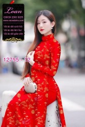 Vải áo dài tết