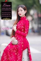 Vải áo dài tết