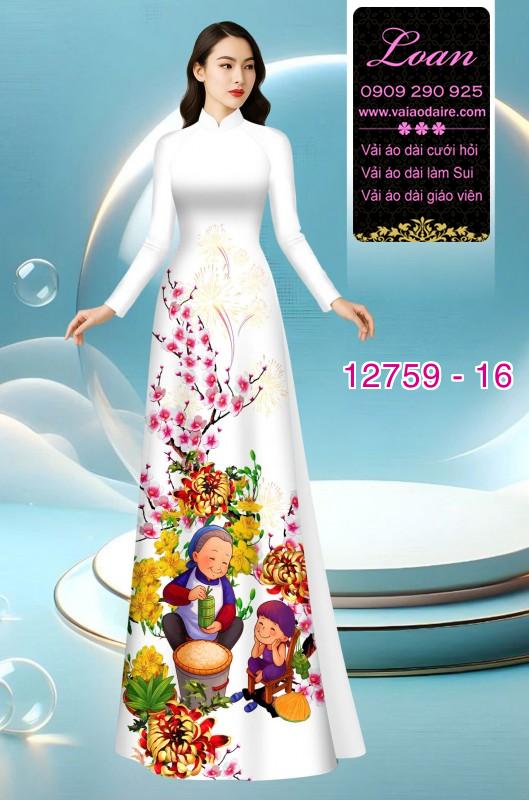 Vải áo dài tết sum vầy