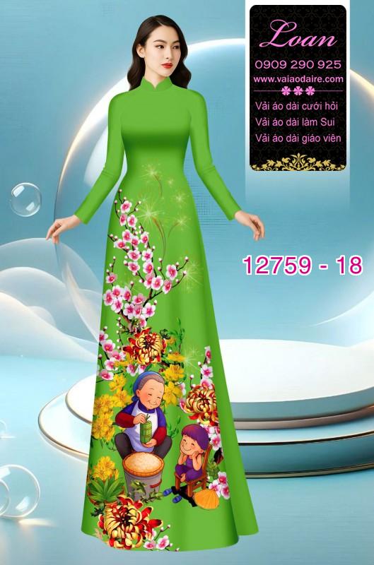 Vải áo dài tết sum vầy