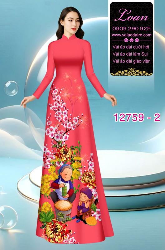 Vải áo dài tết sum vầy