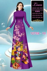 Vải áo dài tết sum vầy