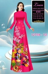 Vải áo dài tết sum vầy