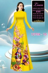 Vải áo dài tết sum vầy