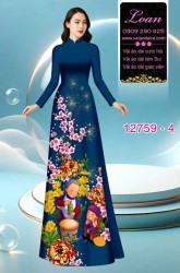 Vải áo dài tết sum vầy