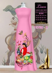 Vải áo dài tết sum vầy