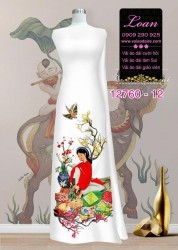 Vải áo dài tết sum vầy