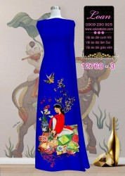 Vải áo dài tết sum vầy