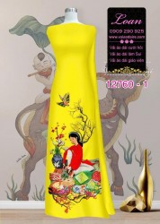 Vải áo dài tết sum vầy