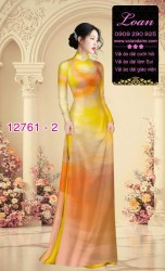 Vải áo dài loang màu độc đáo