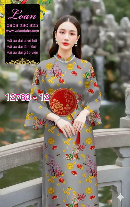 Vải áo dài tết