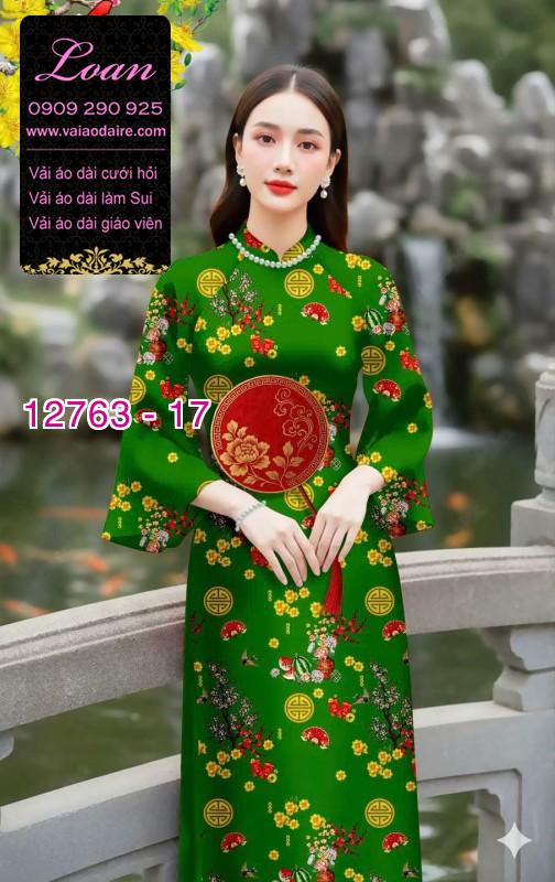 Vải áo dài tết