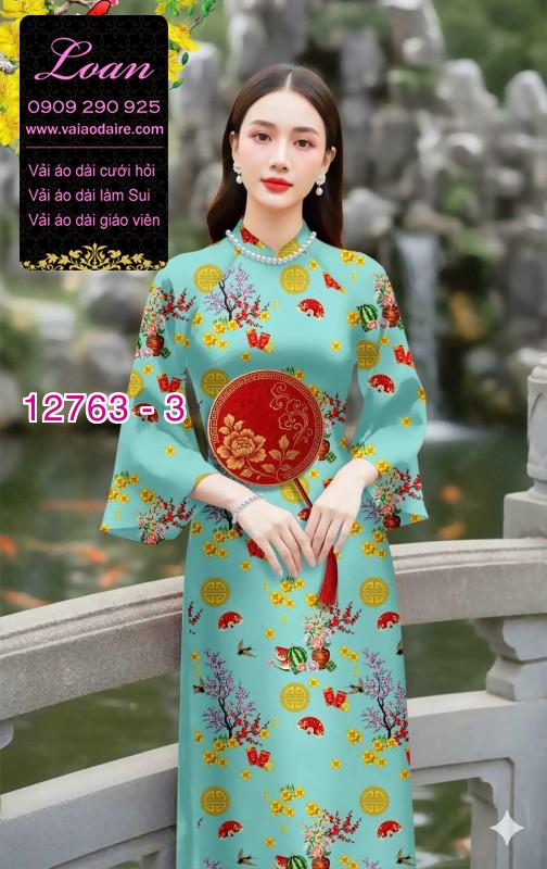 Vải áo dài tết