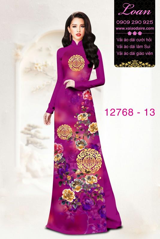 Vải áo dài tết việt nam