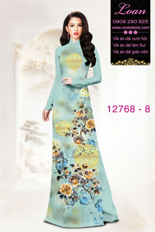 Vải áo dài tết việt nam