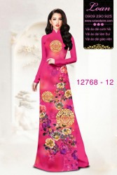 Vải áo dài tết việt nam