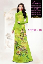 Vải áo dài tết việt nam