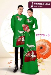Vải áo dài tết cho cặp đôi