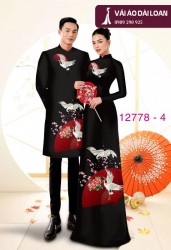 Vải áo dài tết cho cặp đôi