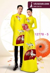 Vải áo dài tết cho cặp đôi