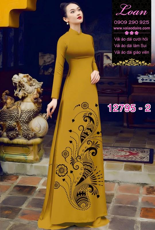 Vải áo dài in 4D