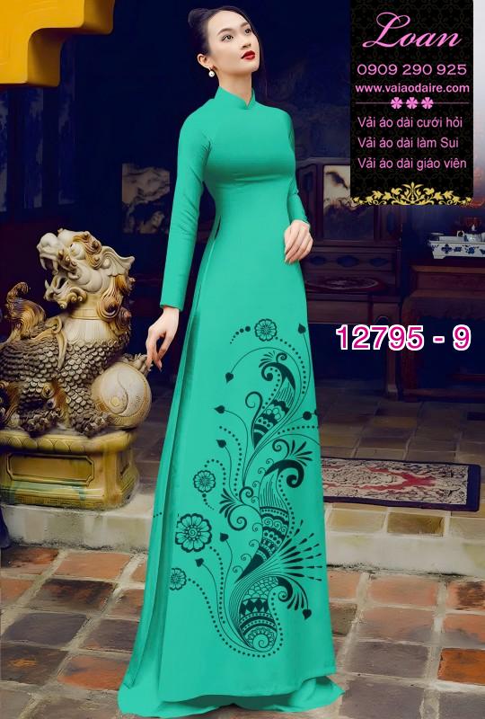 Vải áo dài in 4D